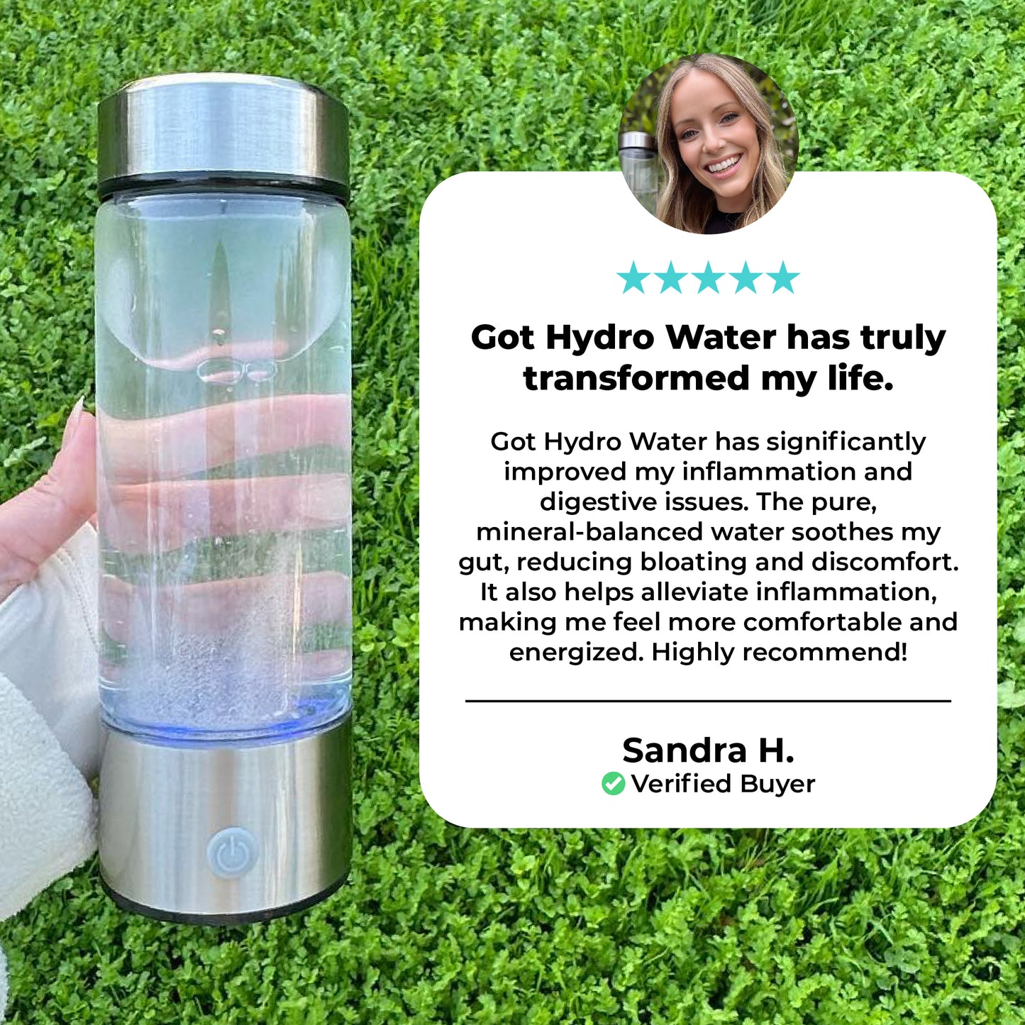 Got Hydro Water Bottle | Free Gift (value $30)