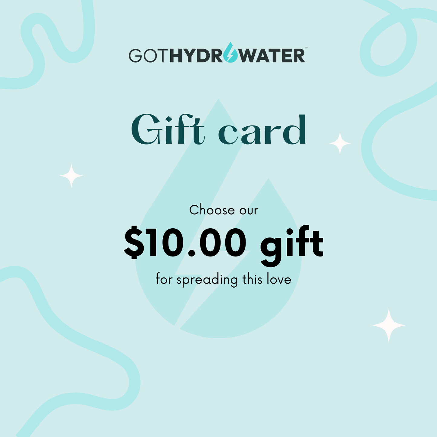 GOTHYDROWATER Gift Card