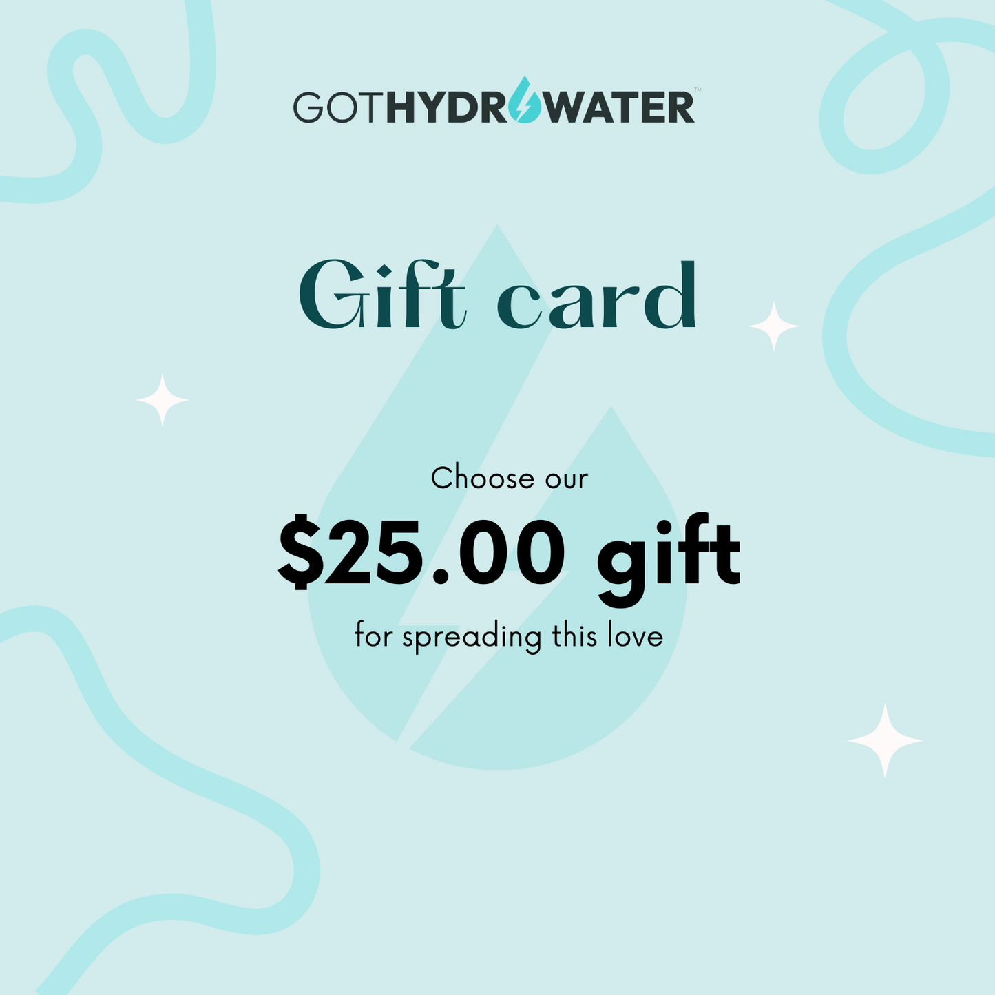 GOTHYDROWATER Gift Card