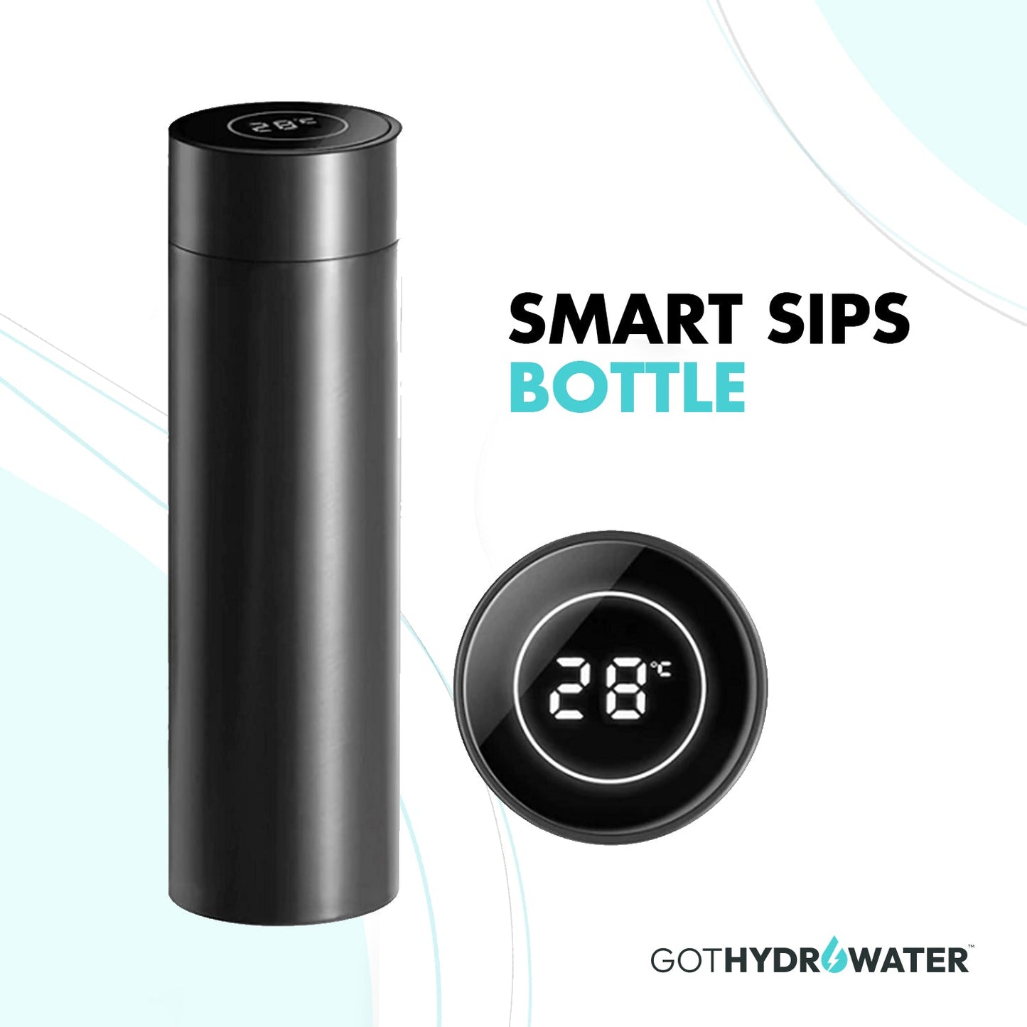 GotHydroWater™ Smart Sips Bottle