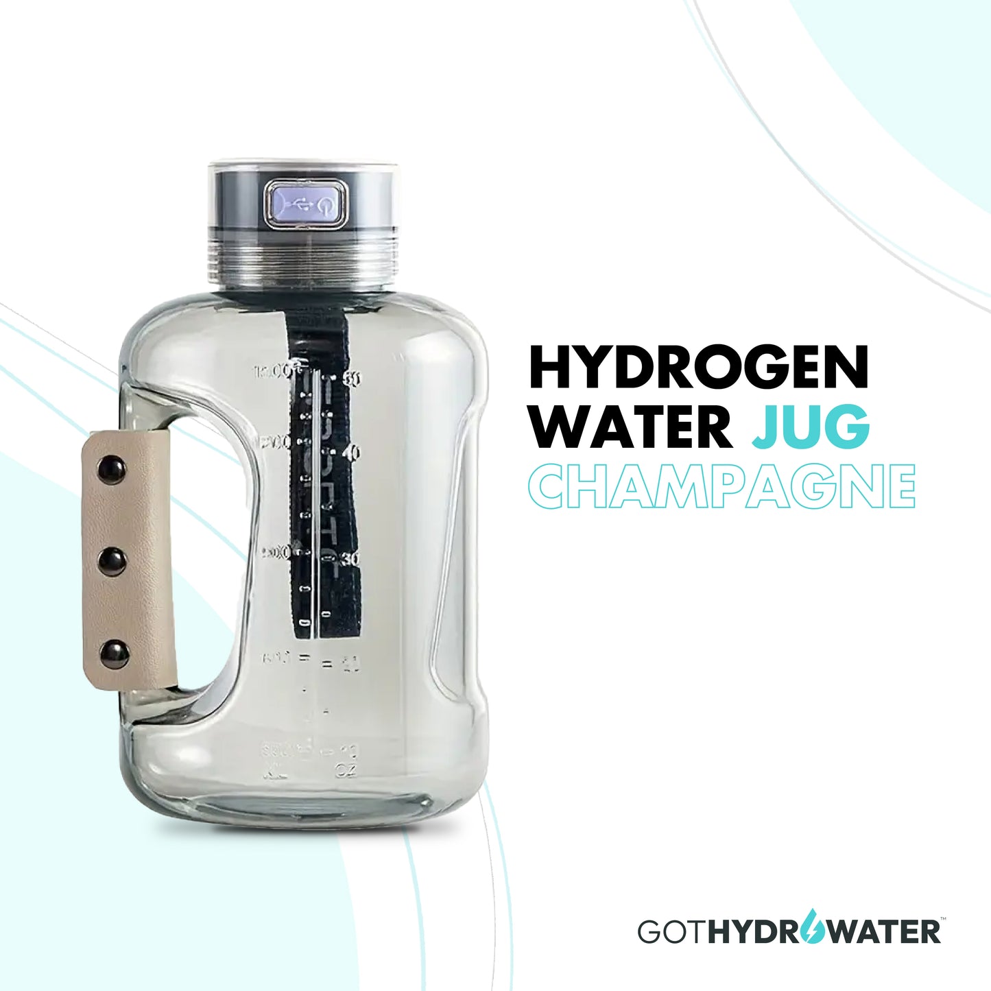 FLASH SALE - GotHydroWater™  Hydrogen Water Jug - 1500 ML