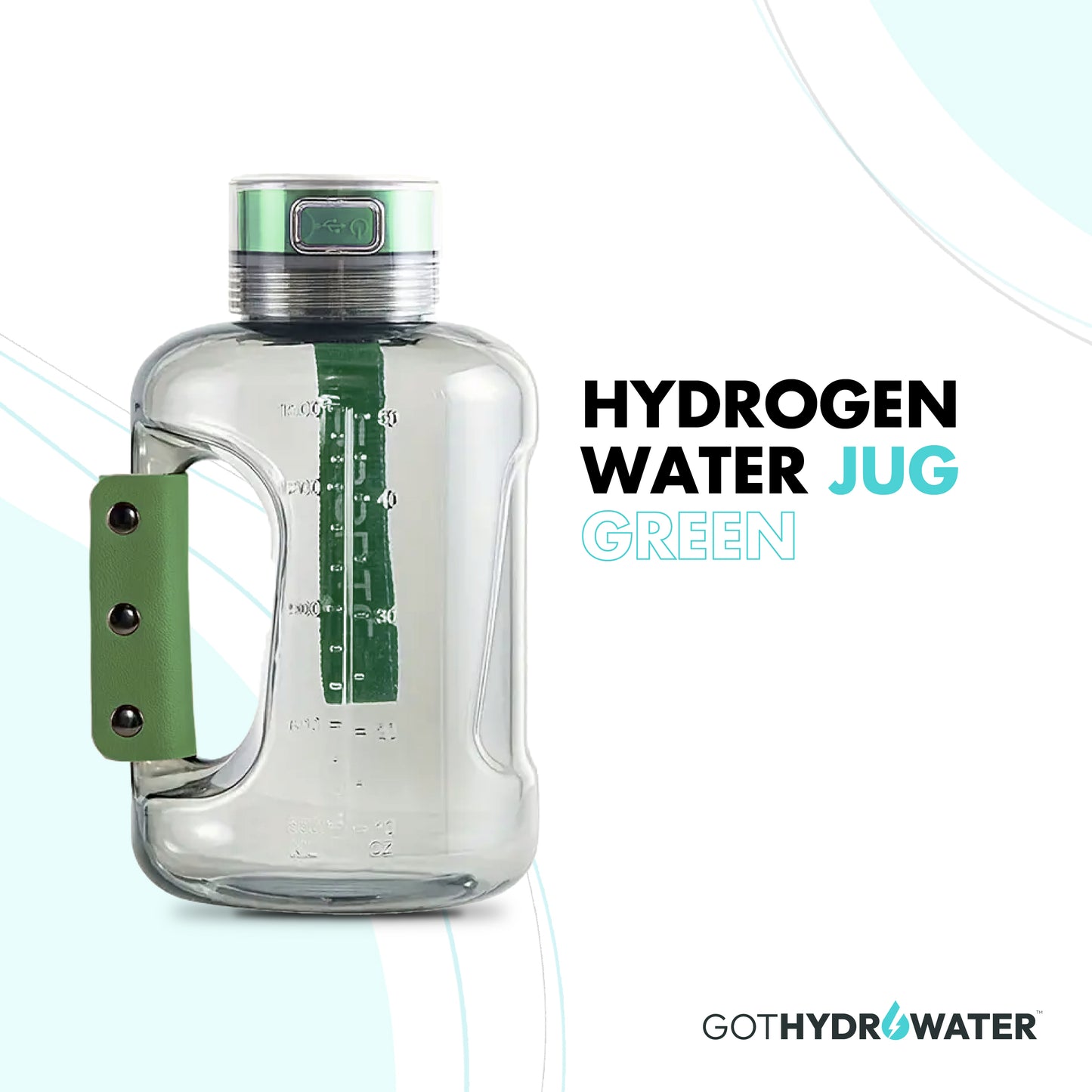 GotHydroWater™  Hydrogen Water Jug - 1500 ML