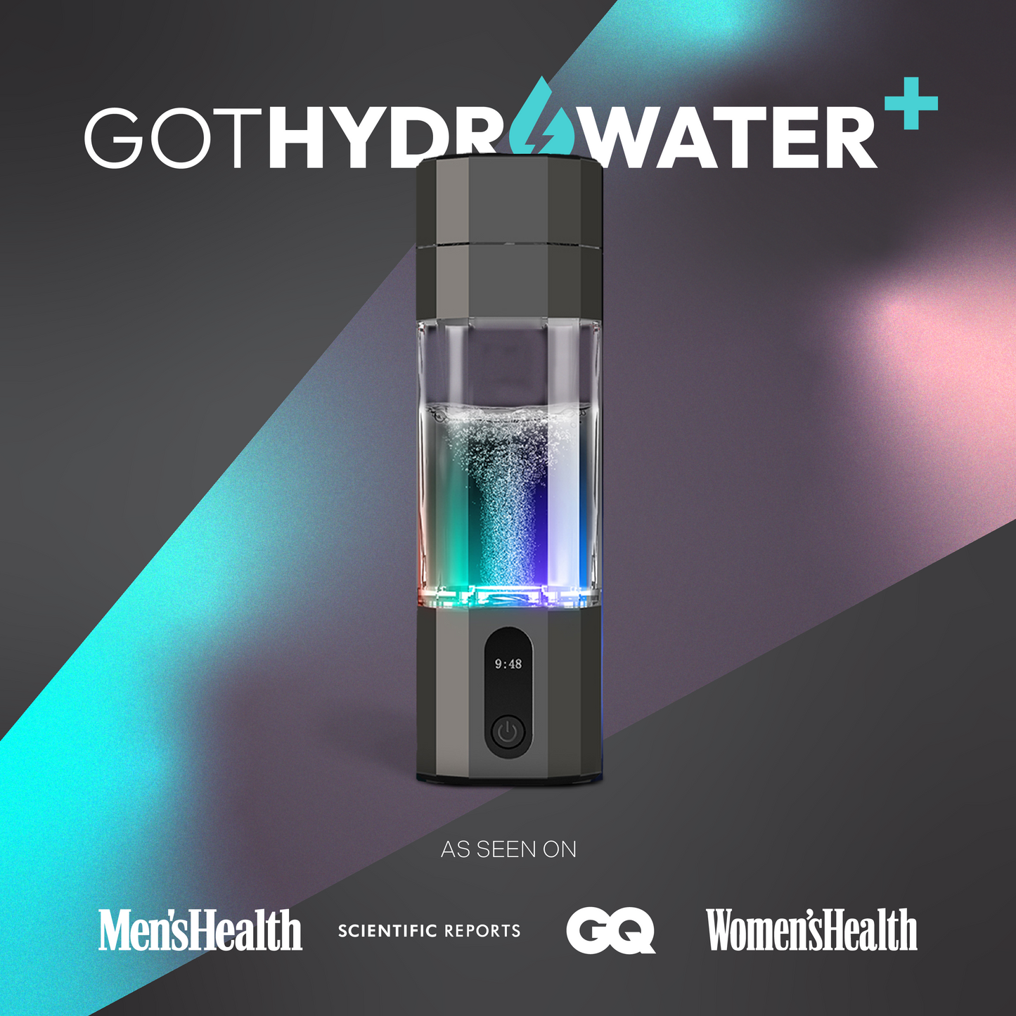 GotHydroWater - Hydrogen Water Bottle - PRO